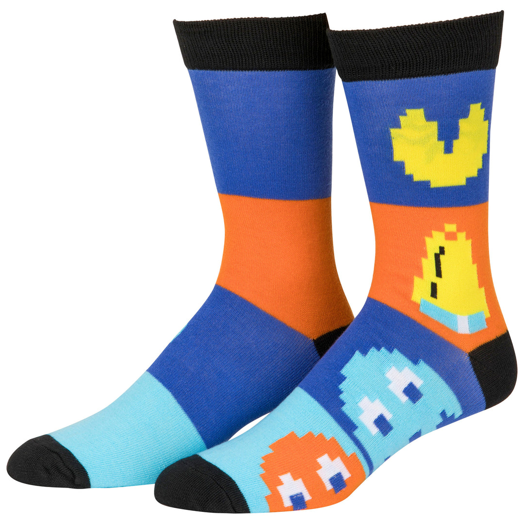 Pac-Man and Ghosts Power Up 3-Pack Crew Socks Image 3