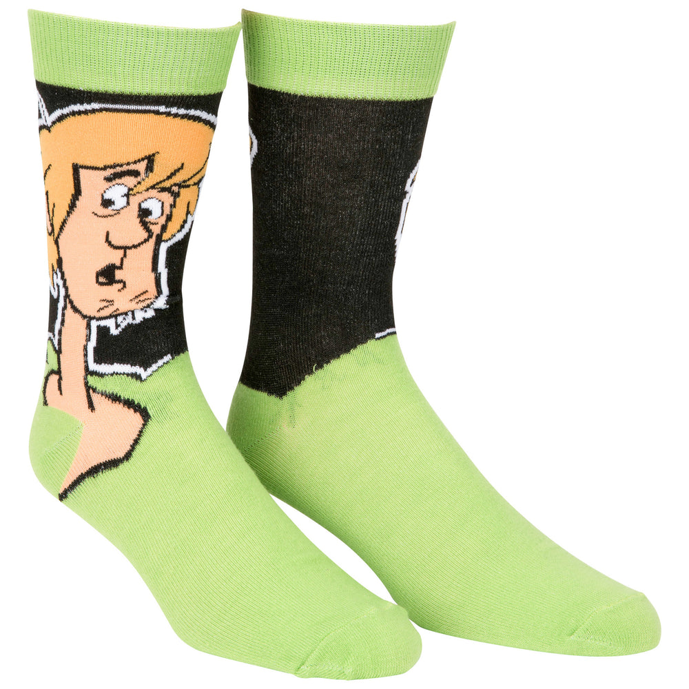 Scooby-Doo and Shaggy Mystery Machine 3-Pack Crew Socks Image 2
