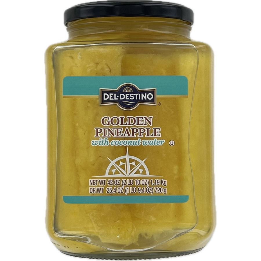 Del Destino Golden Pineapple Spears in Coconut Water (42 Ounce) Image 1