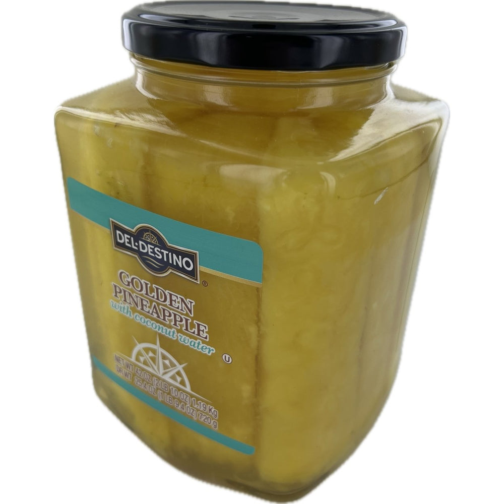 Del Destino Golden Pineapple Spears in Coconut Water (42 Ounce) Image 2
