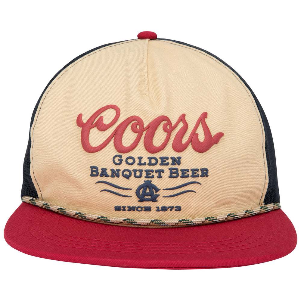 Coors Golden Banquet Beer Cotton Twill Rope Hat Image 2