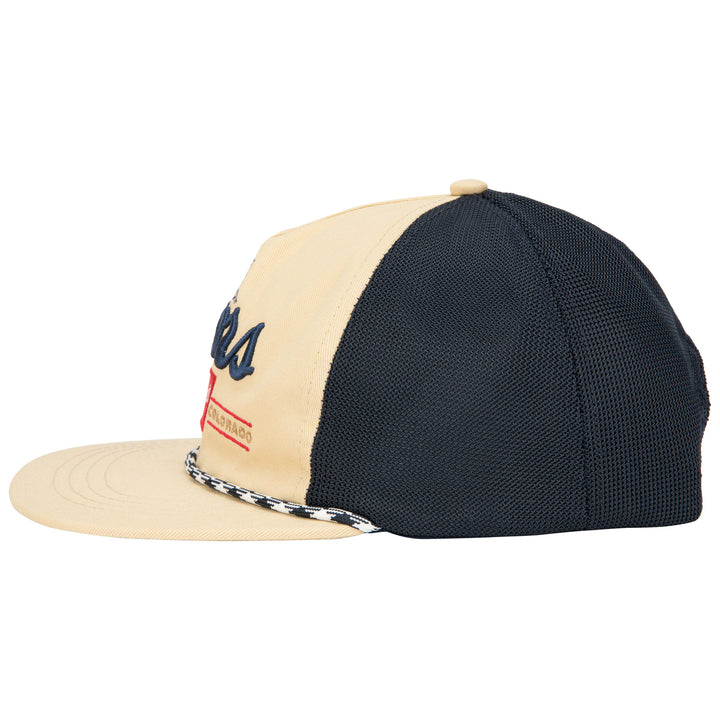Coors Golden Banquet Plateau Snapback Rope Hat Image 3
