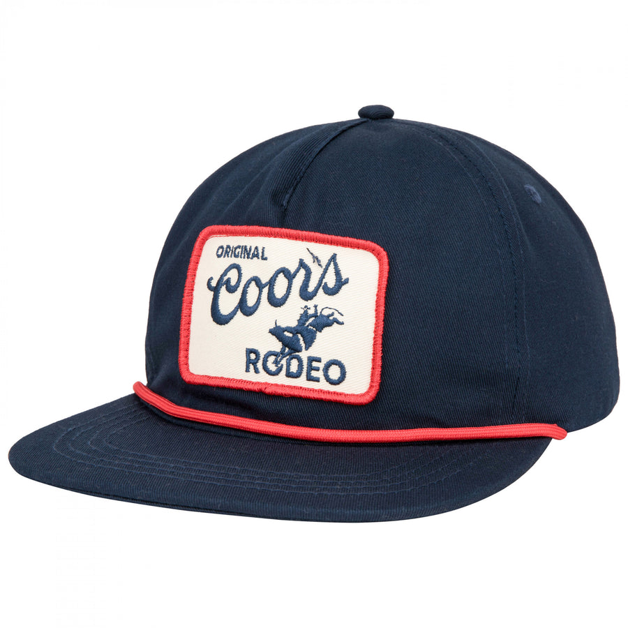 Coors Rodeo Washed Canvas Cotton Twill Rope Hat Image 1