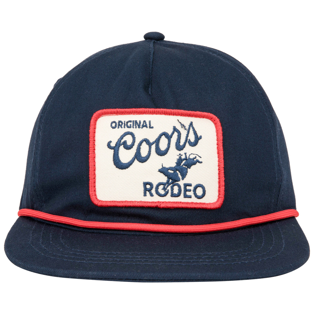 Coors Rodeo Washed Canvas Cotton Twill Rope Hat Image 2