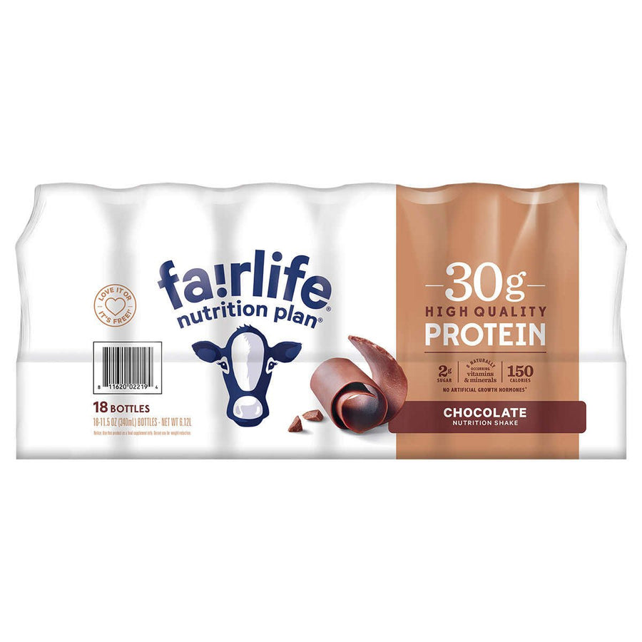Fairlife Nutrition 30g Protein ShakeChocolate11.5 Fluid Ounce (18 Count) Image 1
