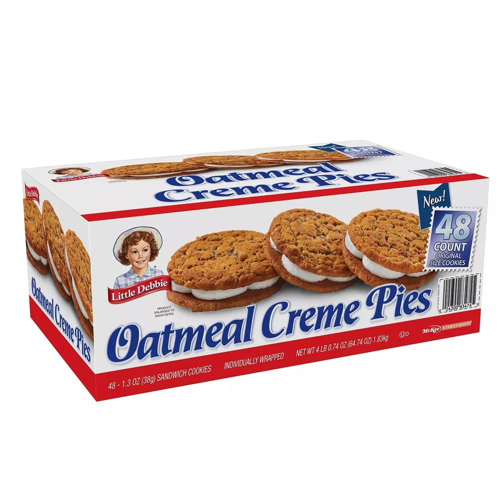 Little Debbie Club Pack Oatmeal Creme Pies1.3 Ounce (Pack of 48) Image 2