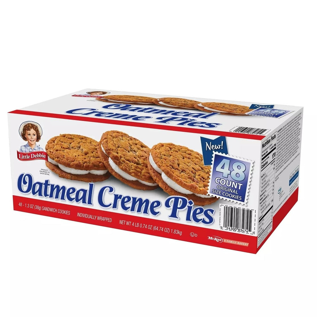 Little Debbie Club Pack Oatmeal Creme Pies1.3 Ounce (Pack of 48) Image 3