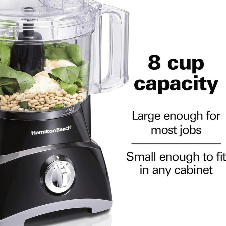 Hamilton Beach 8-Cup 2-Speed Food Processor with Compact Storage Image 6