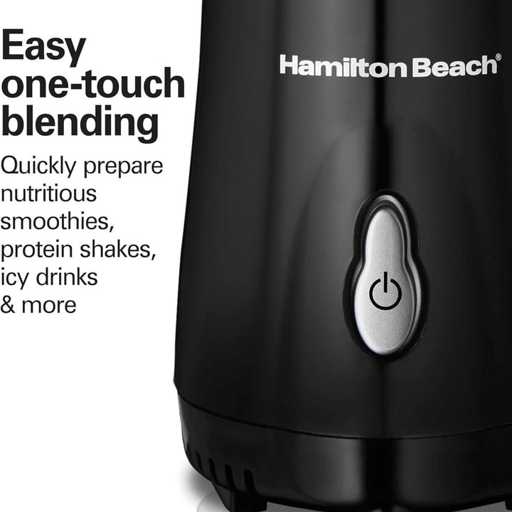 Hamilton Beach Personal Portable Blender with Travel Lid Image 7