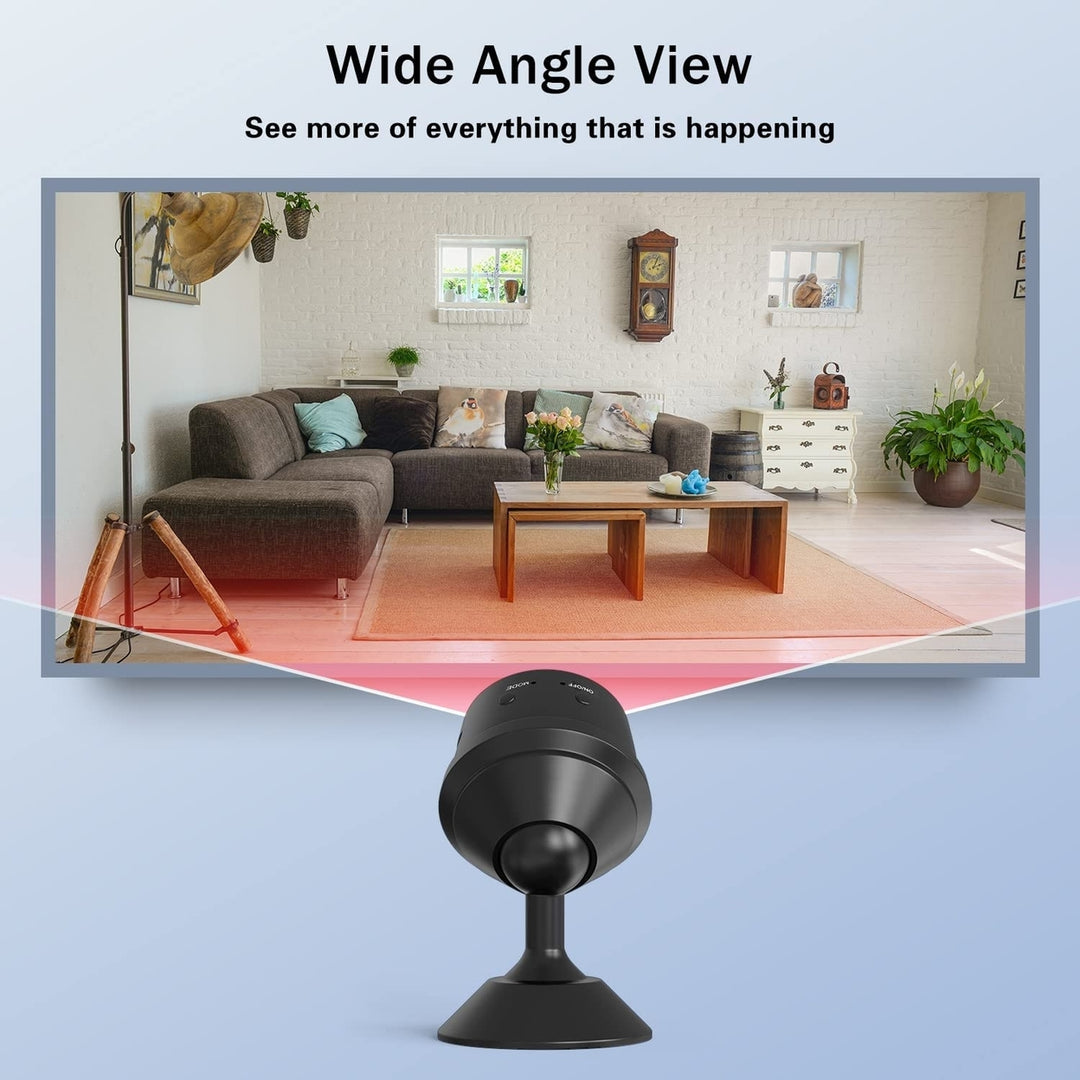 HD 1080P Portable Home Security Camera With 32G Memory Cardwith Night Vision and Motion Activation Function Image 4