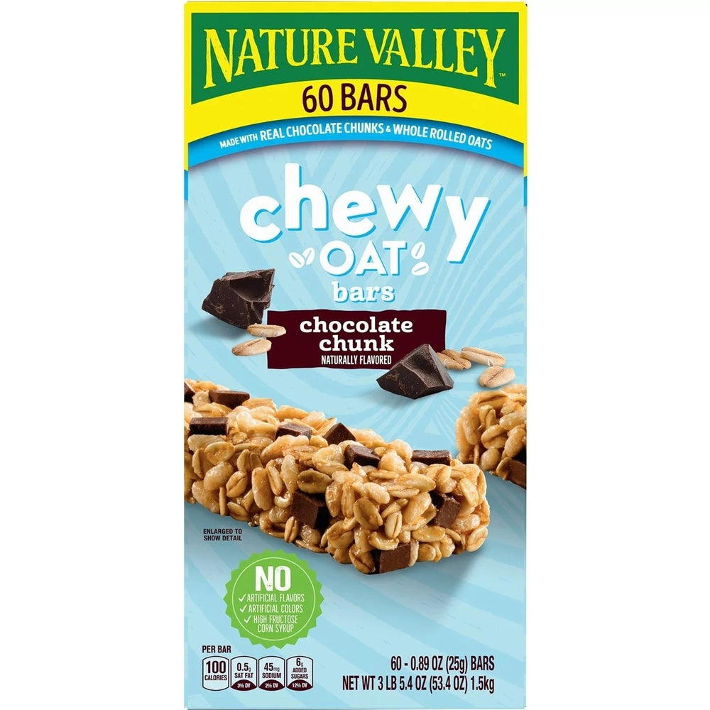 Nature Valley Chocolate Chunk Chewy Oat Bars60 Count Image 2