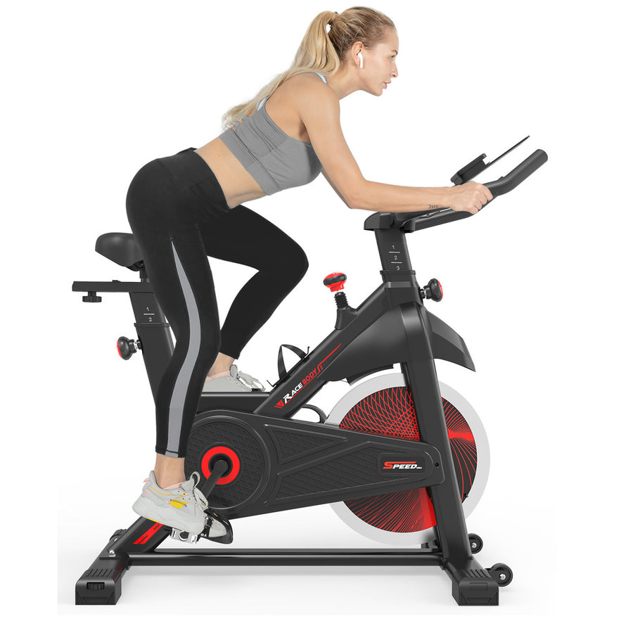 Indoor Cycling Stationary Exercise Bike Image 1