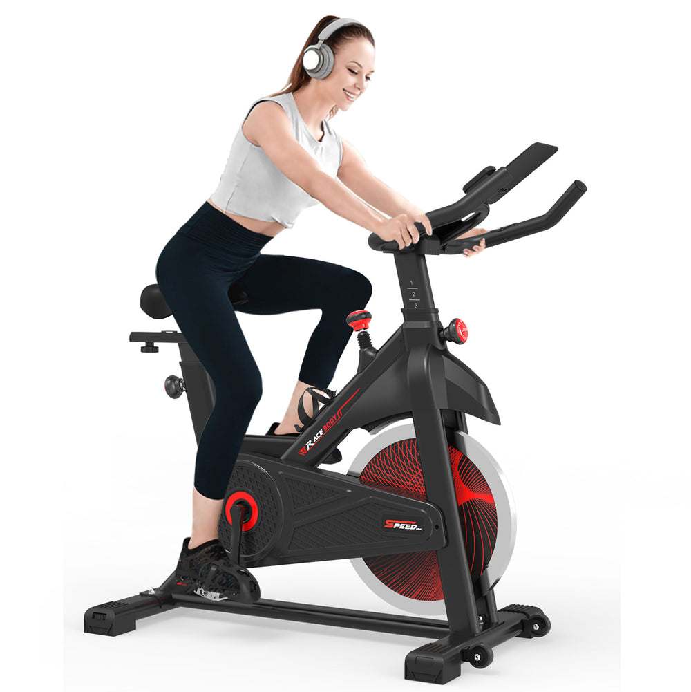 Indoor Cycling Stationary Exercise Bike Image 2
