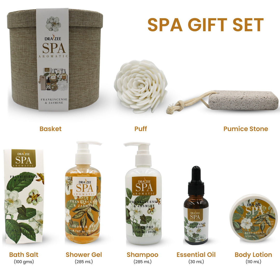 (2 Set)Draizee Bath Gift Set for Girls Women w/ Princess Flower Fragrance 8 Pieces Skin Care Set - Shower Gel Shampoo Image 4