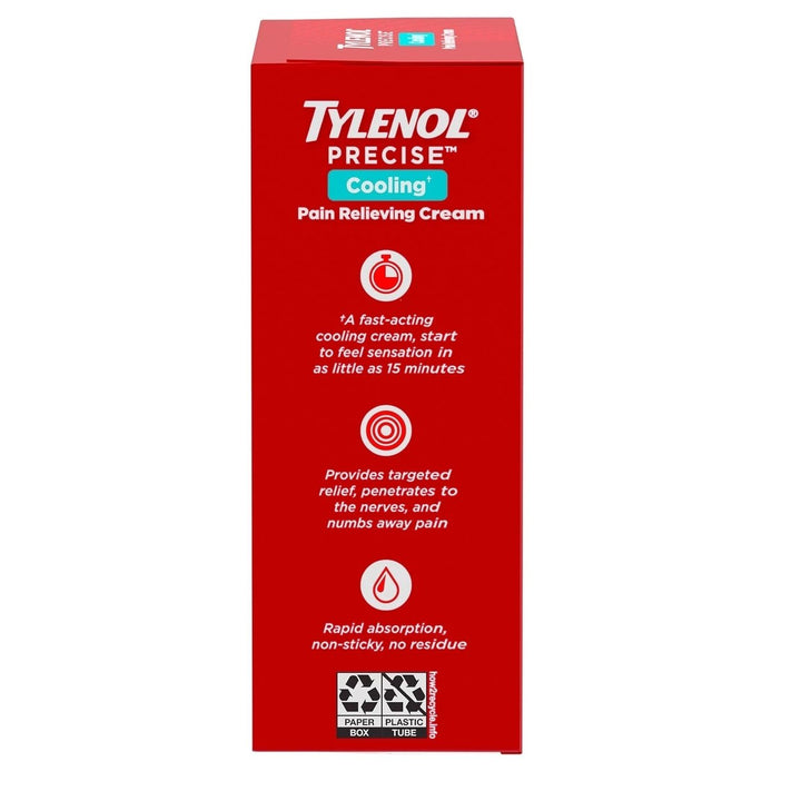 Tylenol Precise Cooling Pain Relieving Cream4 Ounce (Pack of 2) Image 4