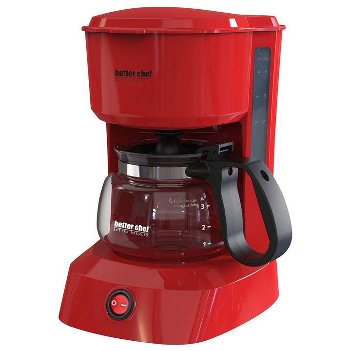 Better Chef 4-Cup Coffeemaker with Grab-A-Cup Feature Image 4
