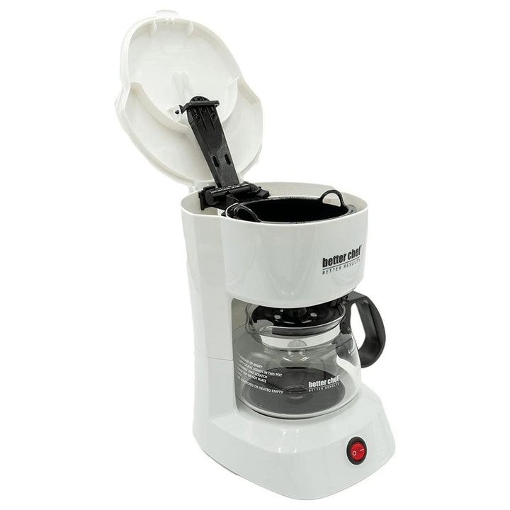 Better Chef 4-Cup Coffeemaker with Grab-A-Cup Feature Image 6