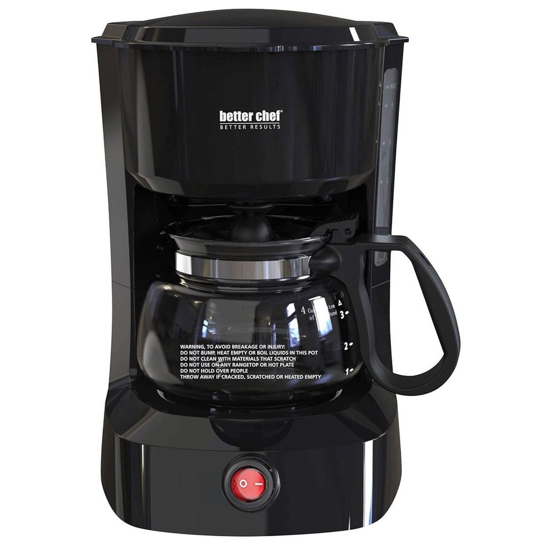 Better Chef 4-Cup Coffeemaker with Grab-A-Cup Feature Image 8
