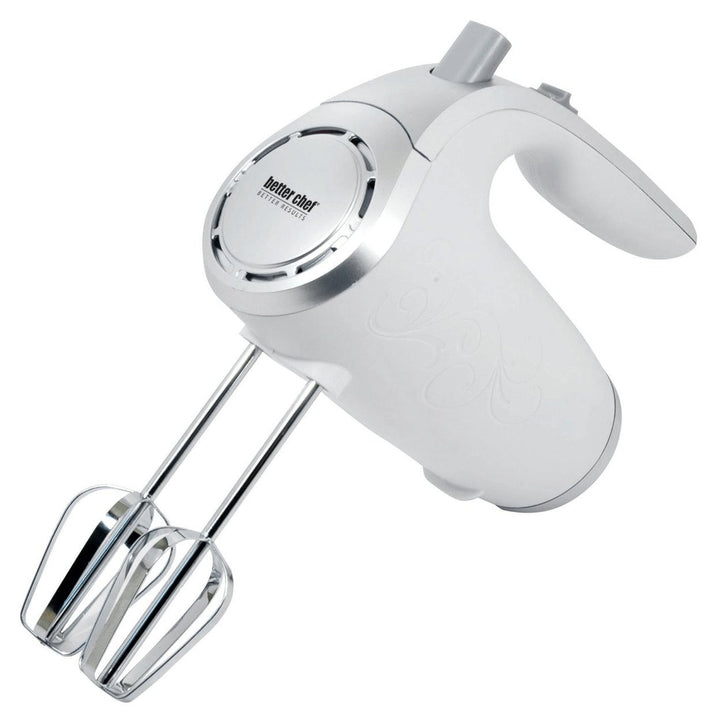 Better Chef 5-Speed 150W Hand Mixer with Silver Accents and Storage Clip Image 10