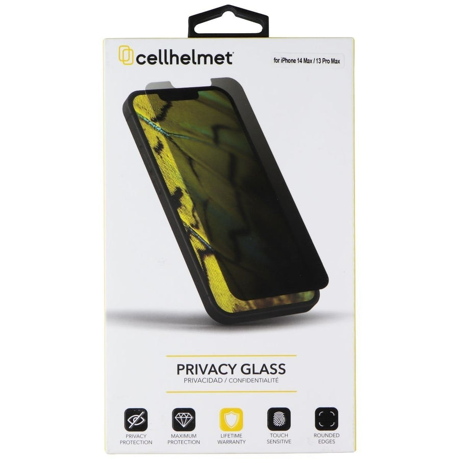 CellHelmet Privacy Glass for Apple iPhone 14 Plus / 13 Pro Max Image 1