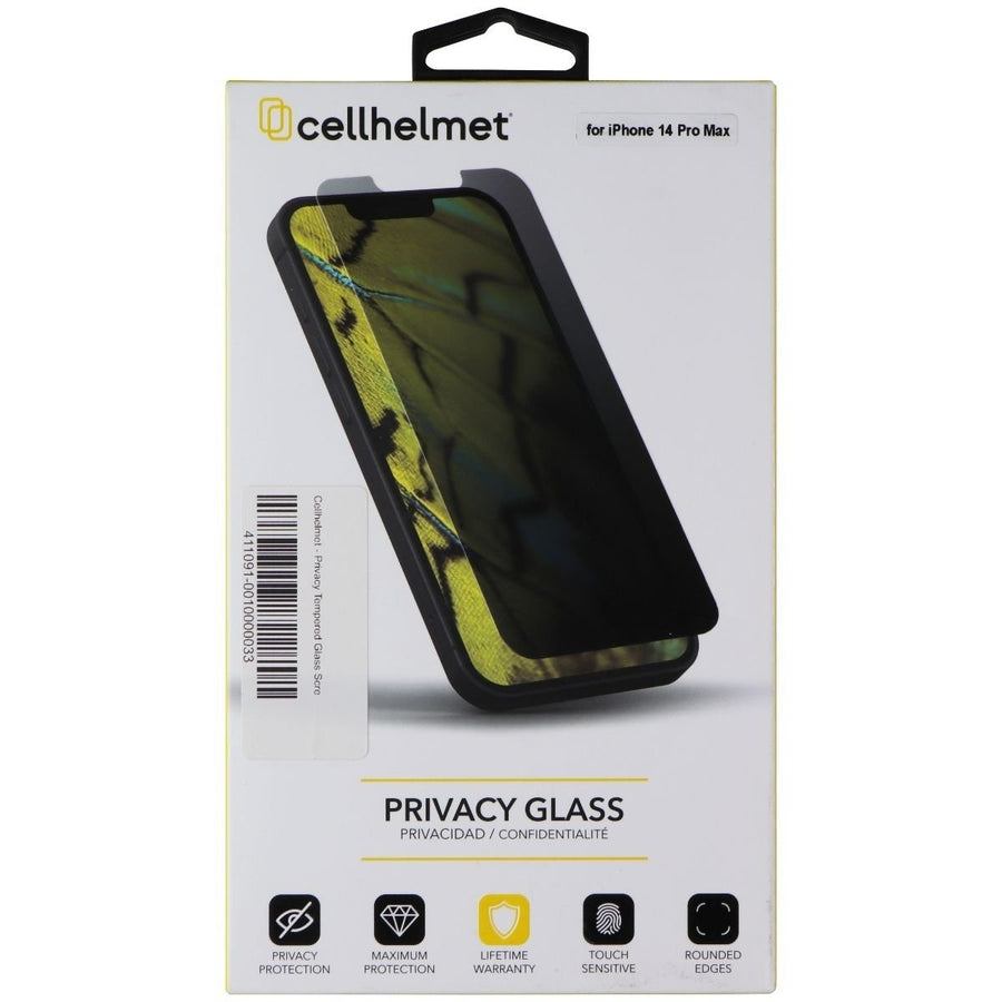 CellHelmet Privacy Glass for Apple iPhone 14 Pro Max Image 1