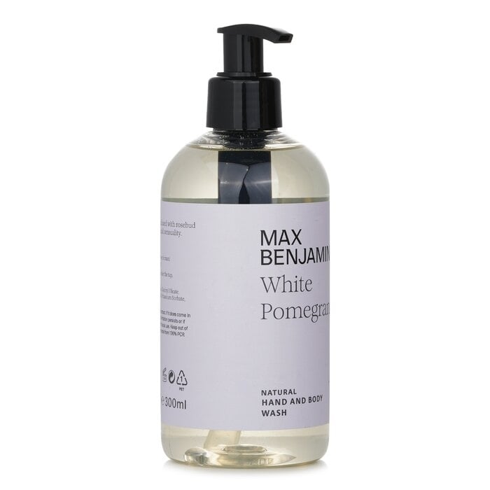 Max Benjamin - Natural Hand and Body Wash - White Pomegranate(300ml) Image 1