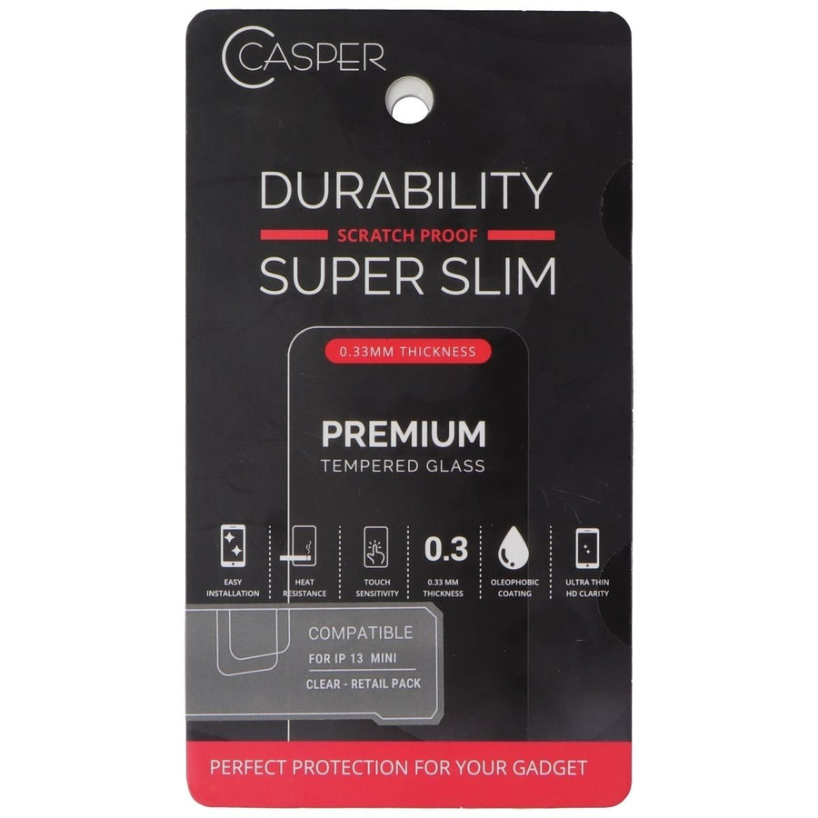 Casper Scratch Proof Super Slim Premium Tempered Glass for Apple iPhone 13 Mini Image 1