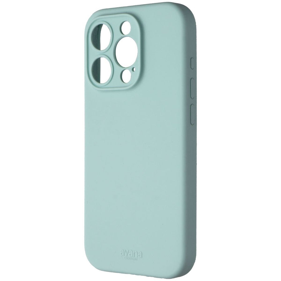 Avana Velvet Series Silicone Case for MagSafe for Apple iPhone 15 Pro - Sage Image 1