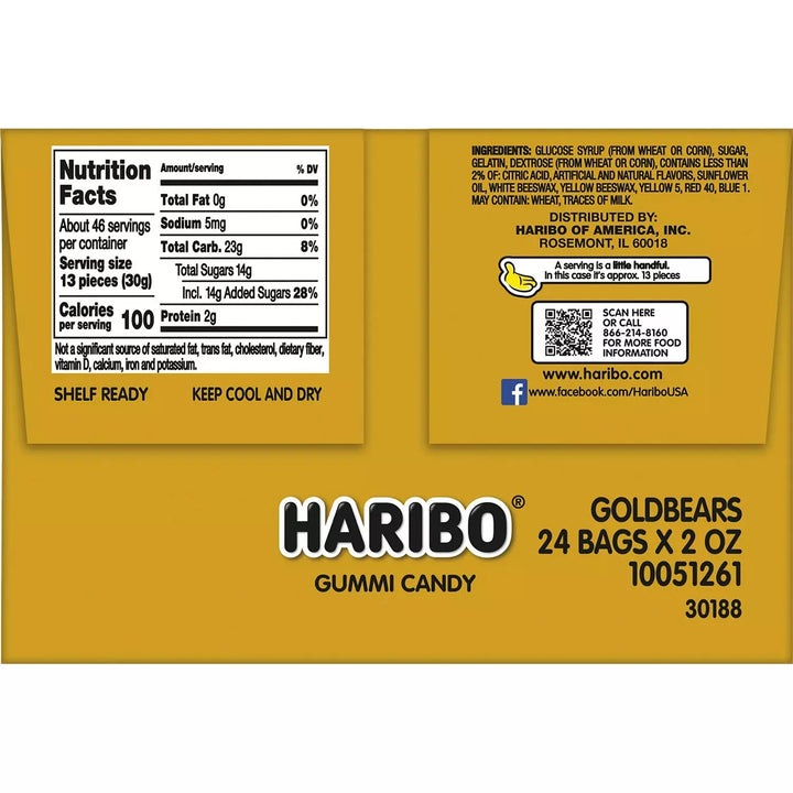 HARIBO Goldbears2 Ounce (Pack of 24) Image 3