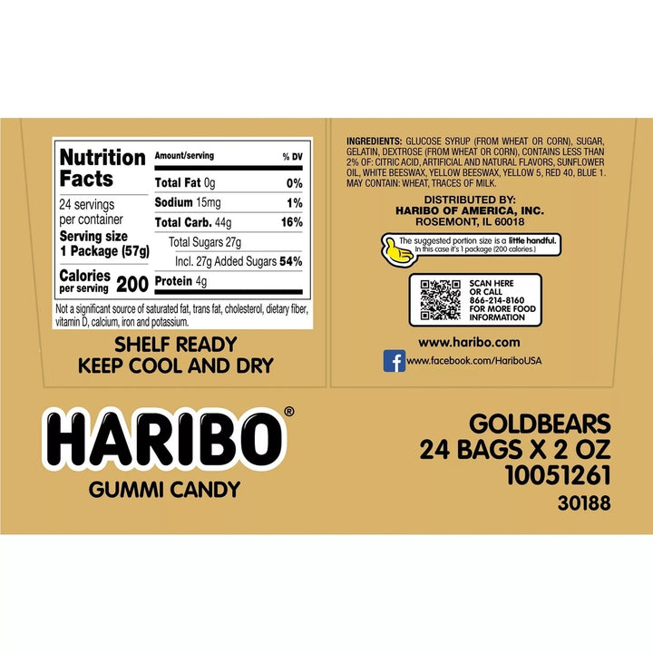 HARIBO Goldbears2 Ounce (Pack of 24) Image 4