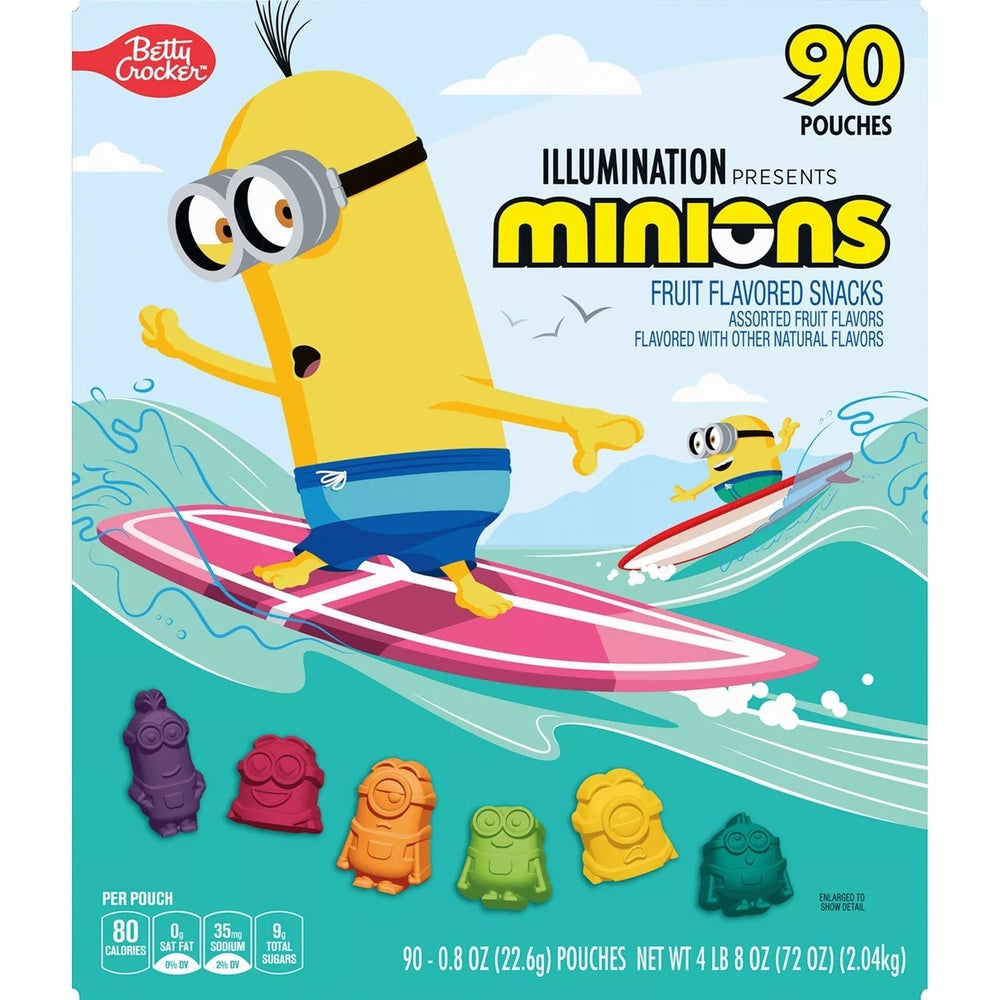 Minions Fruit Flavored Snacks0.8 Ounce (Pack of 90) Image 2