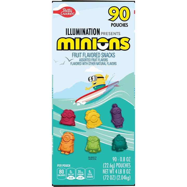 Minions Fruit Flavored Snacks0.8 Ounce (Pack of 90) Image 3