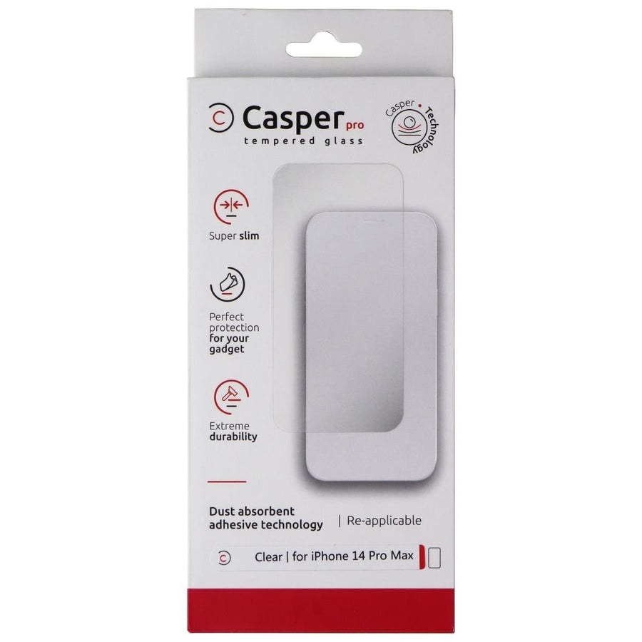 Casper Pro Tempered Glass for Apple iPhone 14 Pro Max - Clear Image 1