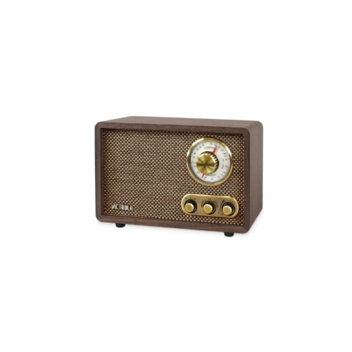 Victrola Willow Retro Wood Radio - Bluetooth- Image 1