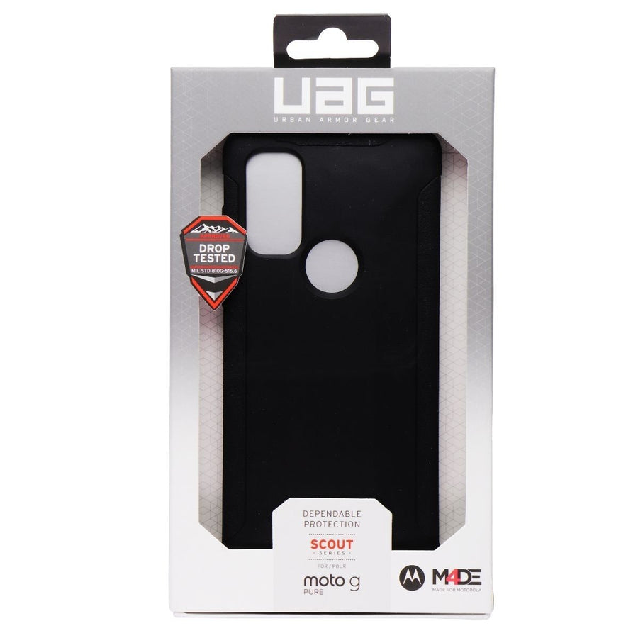 Urban Armor Gear UAG Scout Series Case for Moto G Pure - Black Image 1
