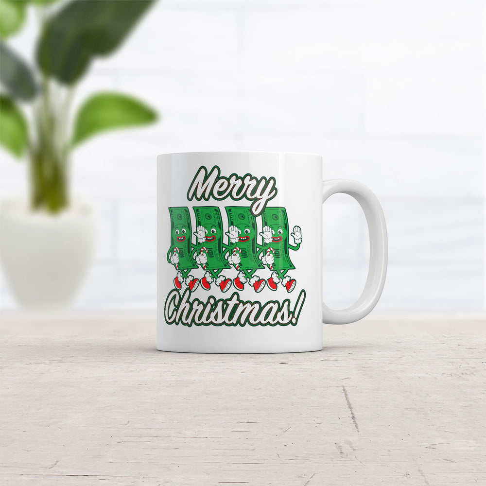 Merry Christmas Mug Funny Retro Xmas Graphic Coffee Cup-11oz Image 2