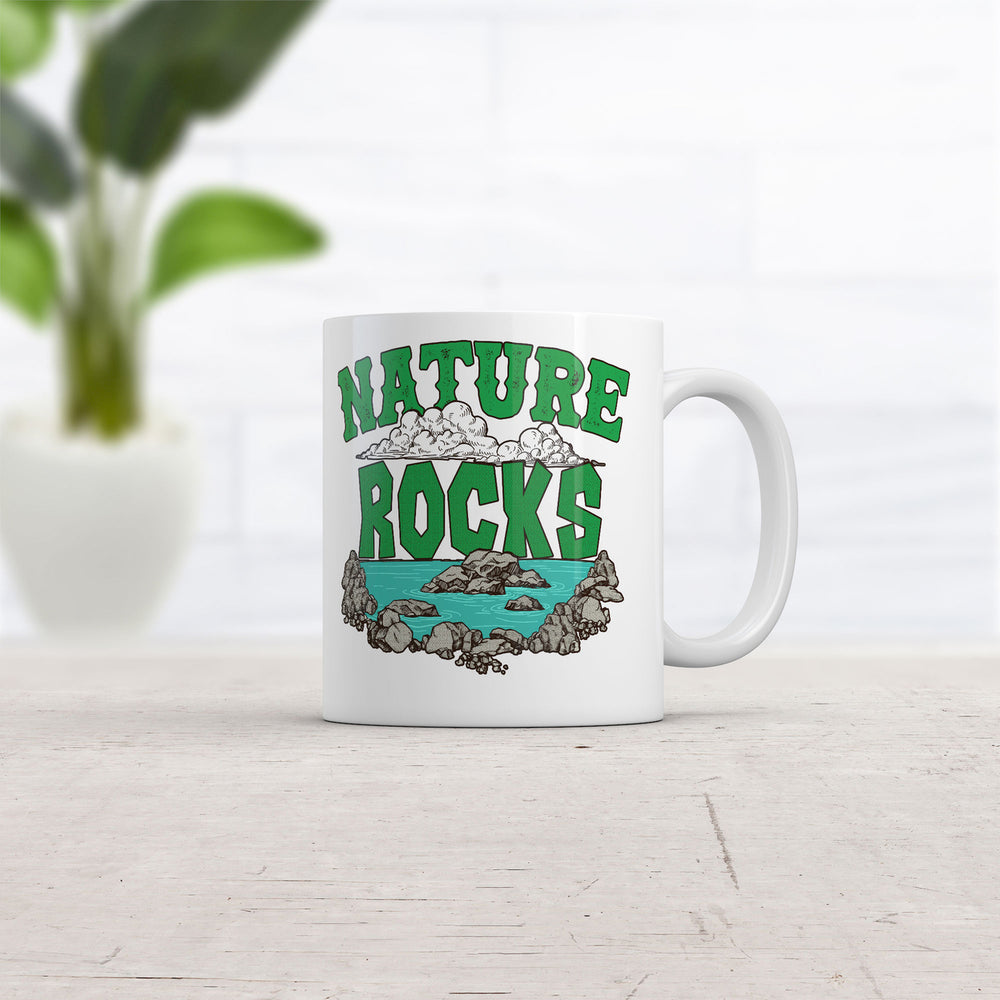 Nature Rocks Mug Funny Outdoor Graphic Coffee Cup-11oz Image 2