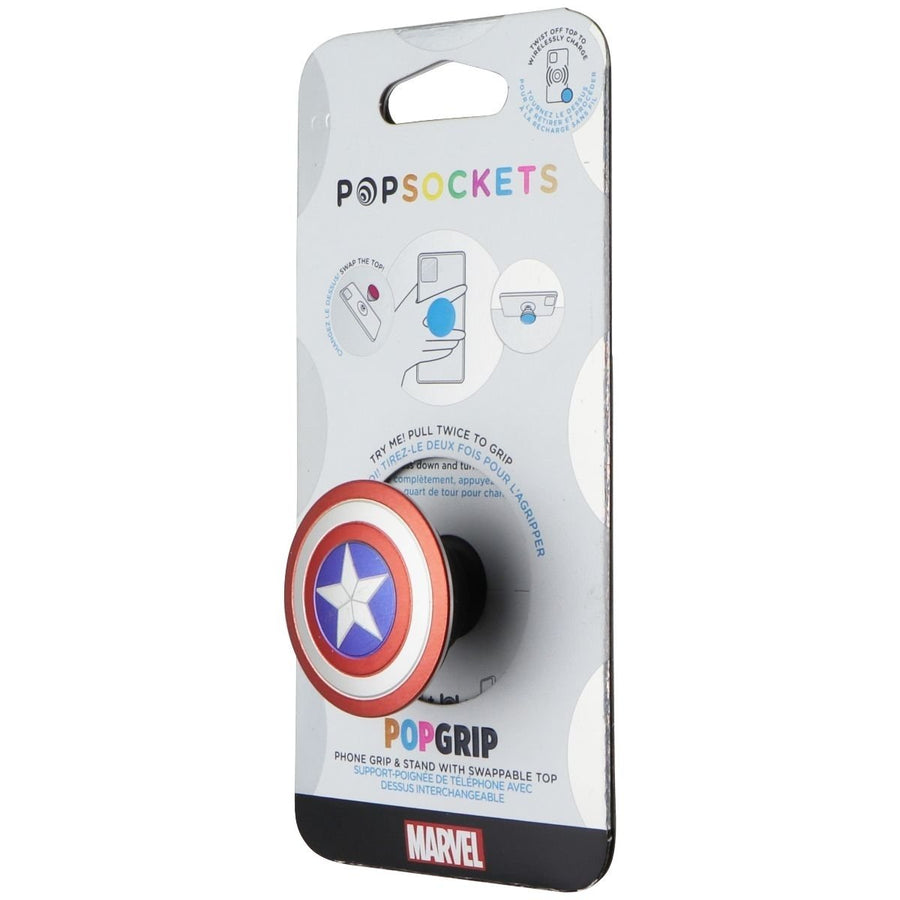 PopSockets PopGrip Marvel Captain America Shield Image 1