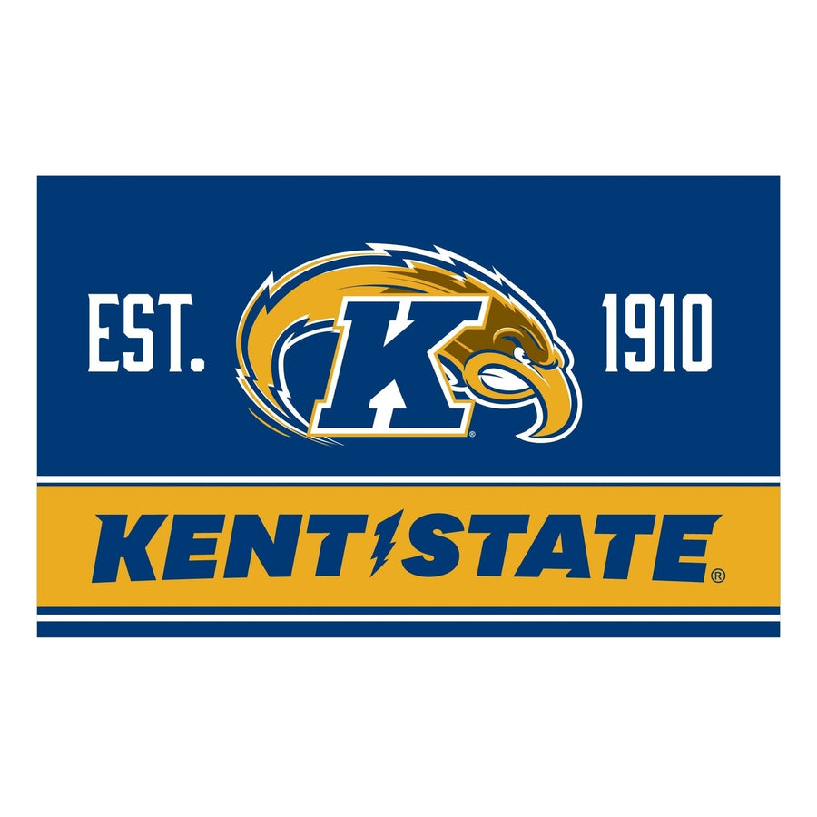 Kent State University Wood sign with frame Officially Licensed Collegiate Product Image 1