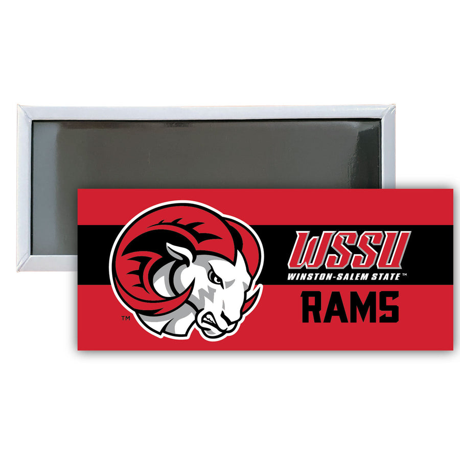 Winston-Salem State Fridge Magnet 4.75 x 2 Inch Officially Licensed Collegiate Product Image 1