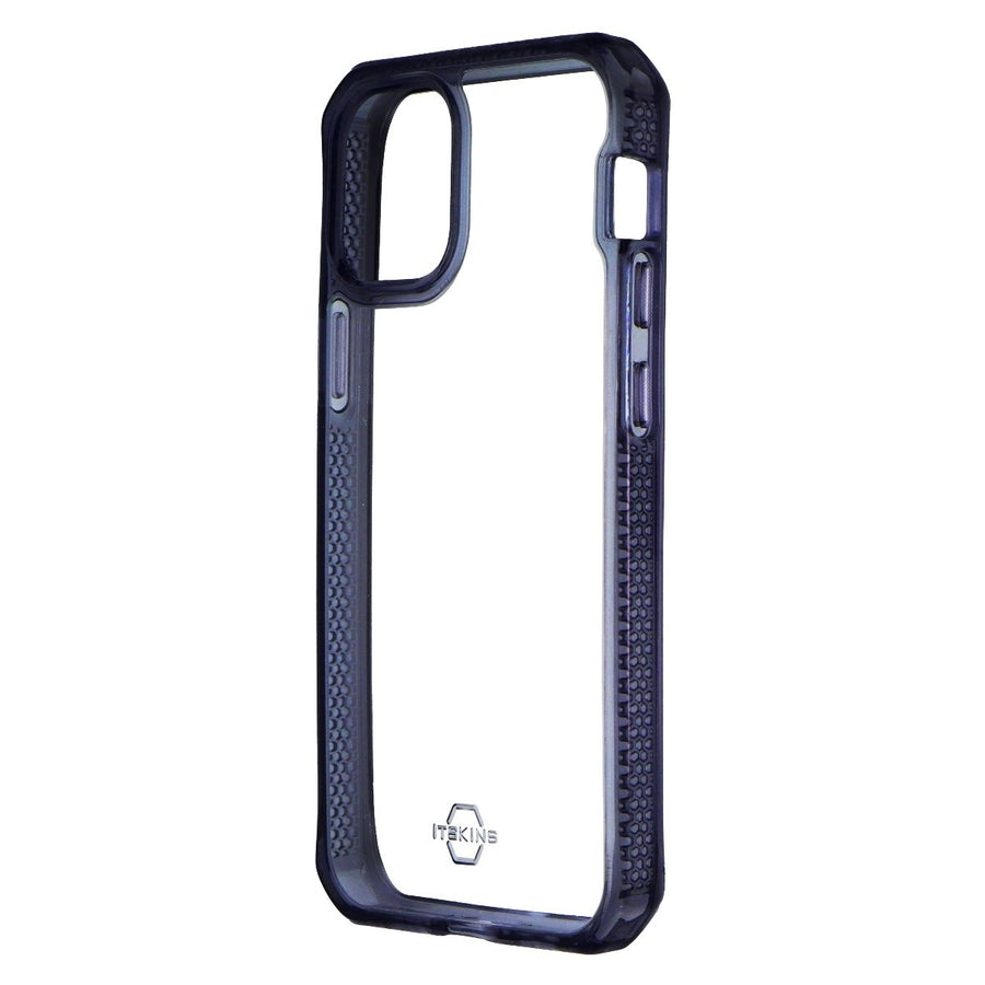 ITSKINS Hybrid Clear Series Case for Apple iPhone 12 Mini - Clear / Deep Blue Image 1