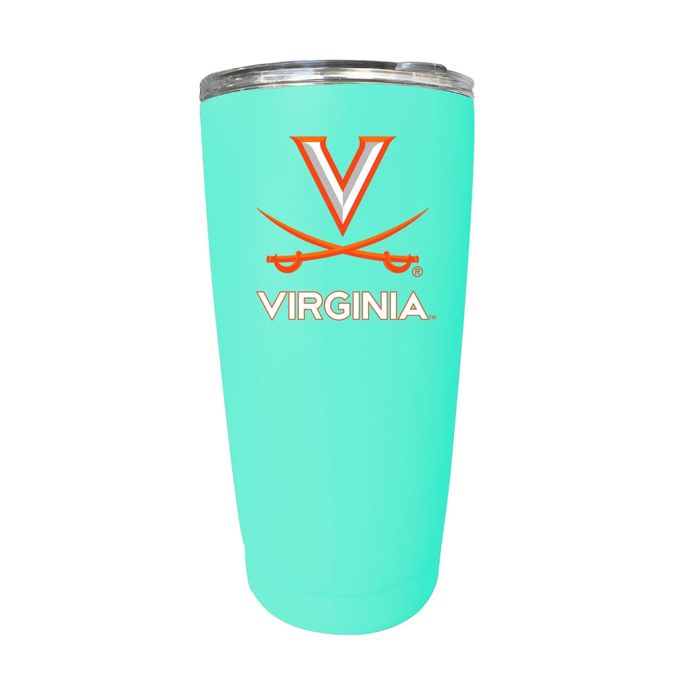 Virginia Cavaliers 16 oz Insulated Stainless Steel Tumblers Officially Licensed Collegiate Product Image 2