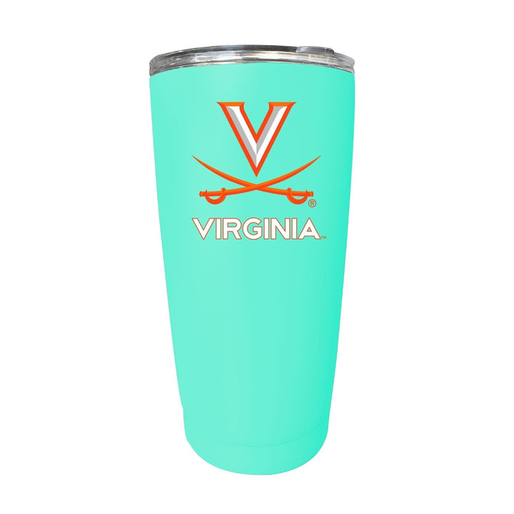 Virginia Cavaliers 16 oz Insulated Stainless Steel Tumblers Officially Licensed Collegiate Product Image 1