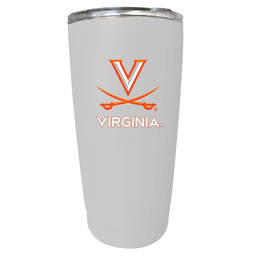 Virginia Cavaliers NCAA Insulated Tumbler - 16oz Stainless Steel Travel Mug Image 1