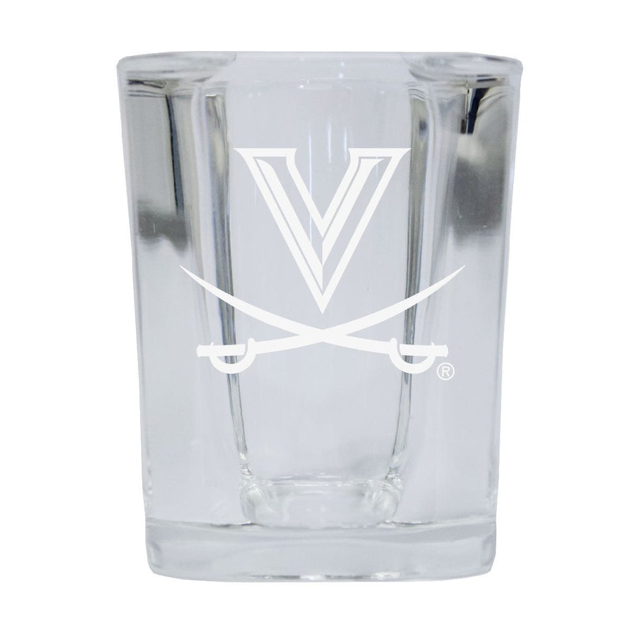 Virginia Cavaliers NCAA Collectors Edition 2oz Square Shot Glass - Laser Etched Logo Image 1