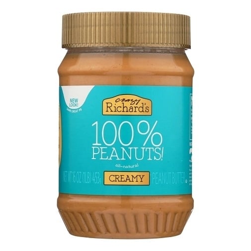 Crazy Richards 100% Peanuts Natural Peanut Butter Creamy Image 1