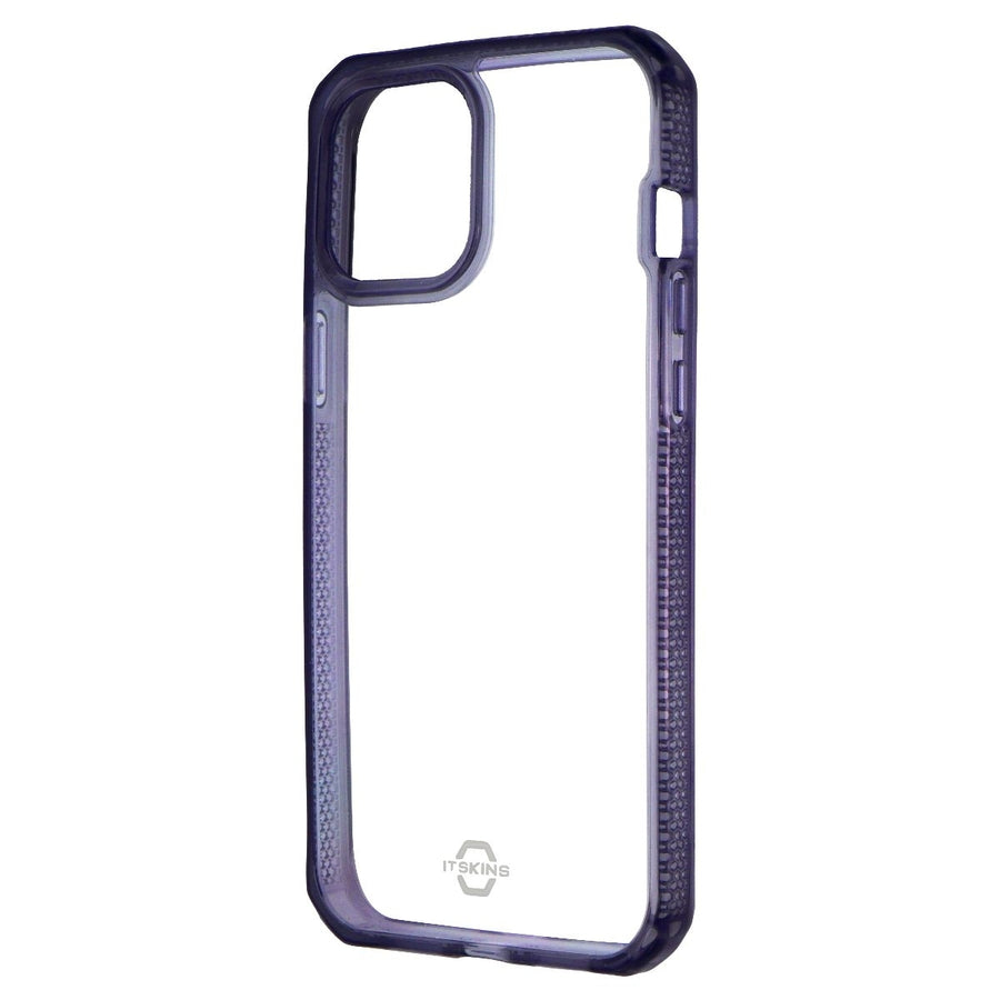 ITSKINS Hybrid Clear Series Case for Apple iPhone 12 Pro Max - Clear / Deep Blue Image 1