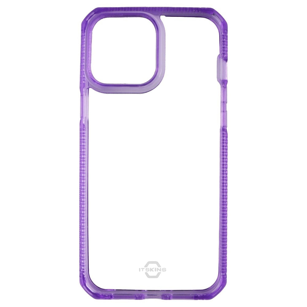ITSKINS Hybrid Clear Series Case for Apple iPhone 13 Pro Max/12 Pro Max - Purple Image 2