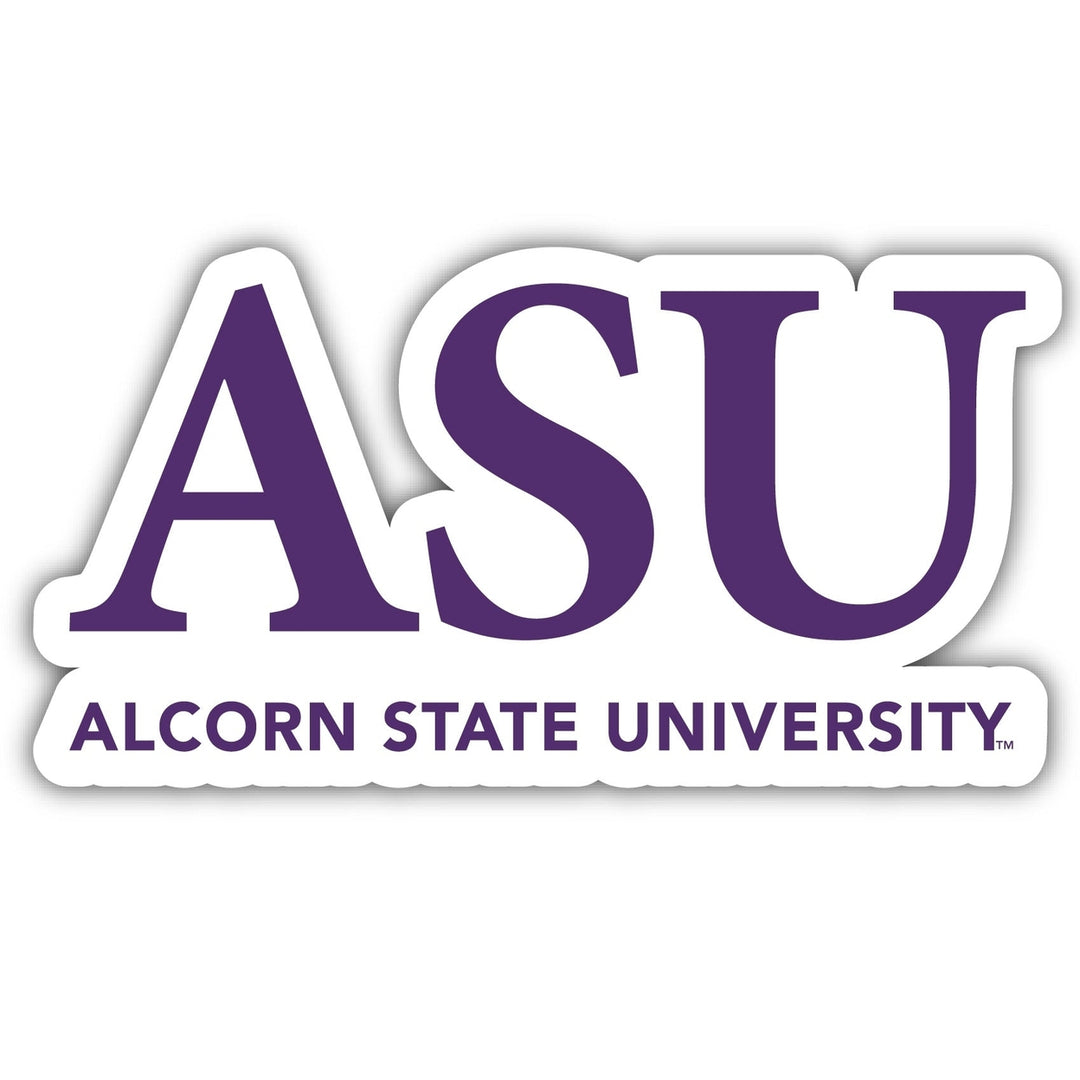 Alcorn State Braves 4 Inch Vinyl Decal Magnet Officially Licensed Collegiate Product Image 1