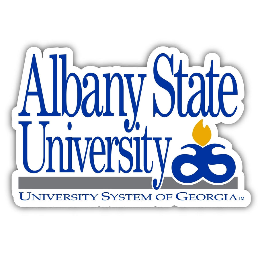Albany State University 4 Inch Vinyl Decal Magnet Officially Licensed Collegiate Product Image 1